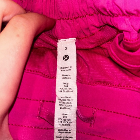Sonic Pink Lululemon Hotty Hots - Picture 6 of 7